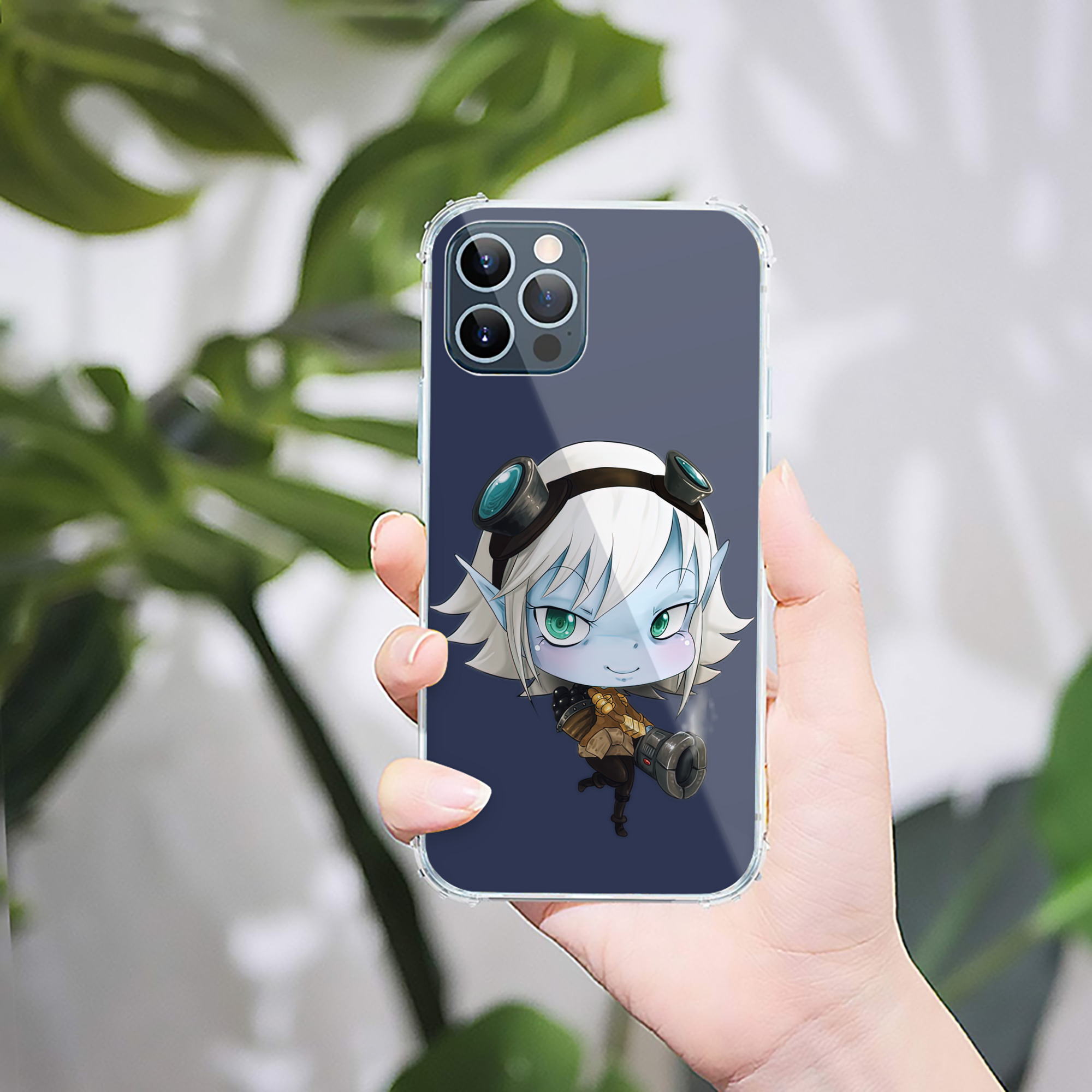 （画像用） リーグ・オブ・レジェンド League of Legends LOL 【iPhone 12シリーズ対応】透明スマホケース（クリアソフトケース）